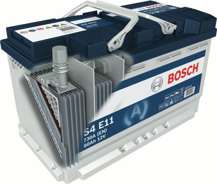 Batería De Coche Start Stop EFB 75Ah 730 A EN Bosch S4E10 - Volta Baterias