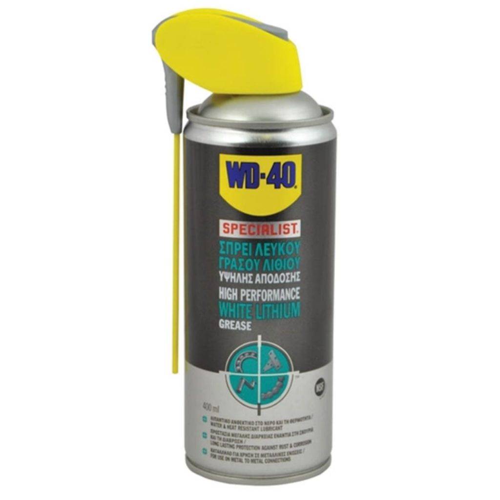 Wd 40 Specialist White Lithium Grease Spray 400ml Diamantis