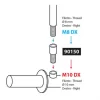 ΑΝΤΑΠΤΟΡΑΣ ΓΙΑ ΚΑΘΡΕΠΤΗ ΜΗΧΑΝΗΣ M8 DX-M10 DX -1ΤΕΜ - Image 2