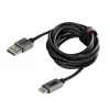 ΚΑΛΩΔΙΟ ΦΟΡΤΙΣΗΣ ΚΑΙ ΣΥΓΧΡΟΝΙΣΜΟΥ USB TYPE C ULTRA SPEED 480MB / S 200cm SILVER LINE