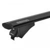 ΜΠΑΡΕΣ ΟΡΟΦΗΣ ΑΛΟΥΜΙΝΙΟΥ LEOPARD BLACK 120 cm ΣΕ ΜΑΥΡΟ ΧΡΩΜΑ ΓΙΑ ΟΡΟΦΗ ΜΕ FLUSH ΚΑΙ RAISED RAILS MENABO - 2 ΤΕΜ. - Image 2