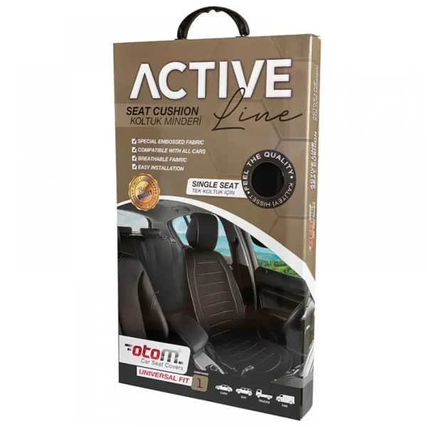 Πλατοκάθισμα Αυτοκινήτου Otom Active Line Μαύρο 1 τμχ - Image 6