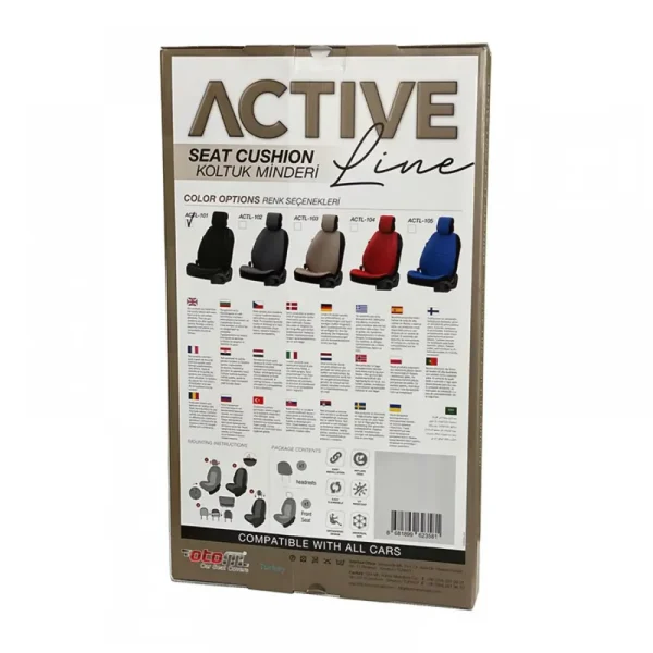 Πλατοκάθισμα Αυτοκινήτου Otom Active Line Μπεζ 1 τμχ - Image 7