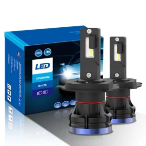 Asruex LED Λάμπες H4 - D9 50W 4400LM 12/24V 2τμχ