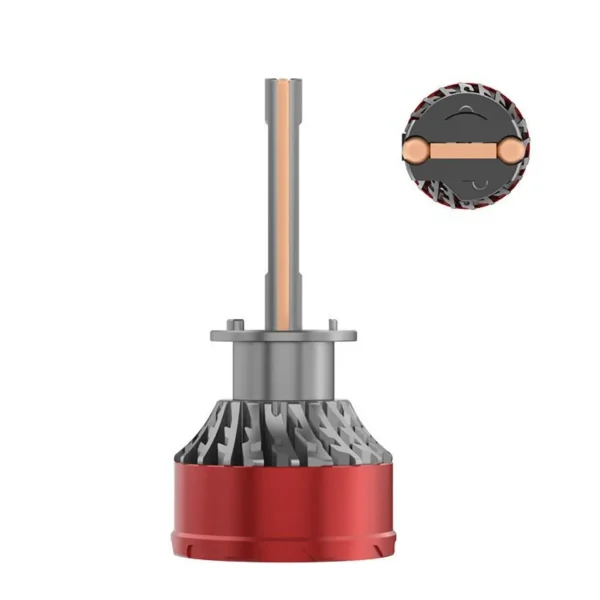 Asruex LED Λάμπες H1 - V30 130W 12000LM 12/24V 2τμχ - Image 3