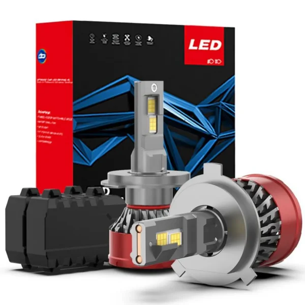 Asruex LED Λάμπες H4 - V30 130W 12000LM 12/24V 2τμχ