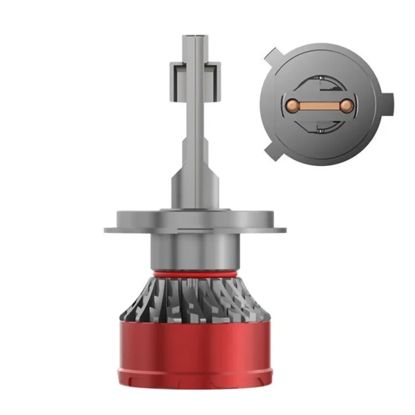 Asruex LED Λάμπες H4 - V30 130W 12000LM 12/24V 2τμχ - Image 5