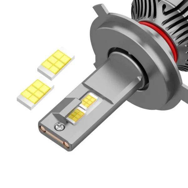 Asruex LED Λάμπες H4 - D21 120W 9000LM 12/24V 2τμχ - Image 5