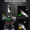 Asruex LED Λάμπες H4 - D9 50W 4400LM 12/24V 2τμχ - Image 8