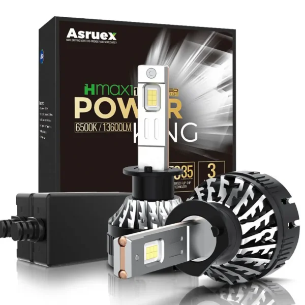 Asruex LED Λάμπες H1 - V31 180W 13600LM 12/24V 2τμχ