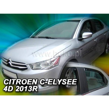 CITROEN C-ELYSEE 4D 2013+ ΣΕΤ ΑΝΕΜΟΘΡΑΥΣΤΕΣ ΑΥΤΟΚΙΝΗΤΟΥ HEKO - 4 ΤΕΜ.
