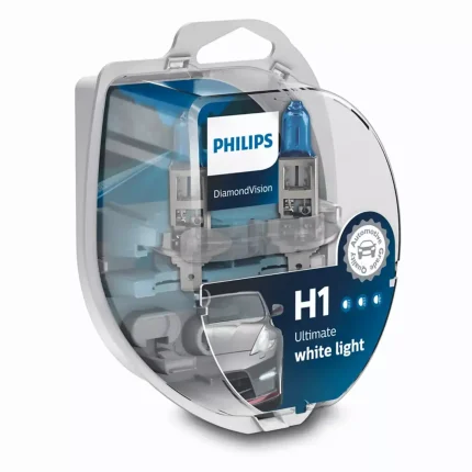 Philips Λάμπες 12V H1 Diamond Vision - 2 τμχ.