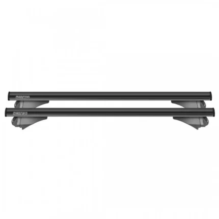 ΜΠΑΡΕΣ ΟΡΟΦΗΣ ΑΛΟΥΜΙΝΙΟΥ LEOPARD XL BLACK 135 cm ΣΕ ΜΑΥΡΟ ΧΡΩΜΑ ΓΙΑ ΟΡΟΦΗ ΜΕ FLUSH ΚΑΙ RAISED RAILS MENABO - 2 ΤΕΜ.