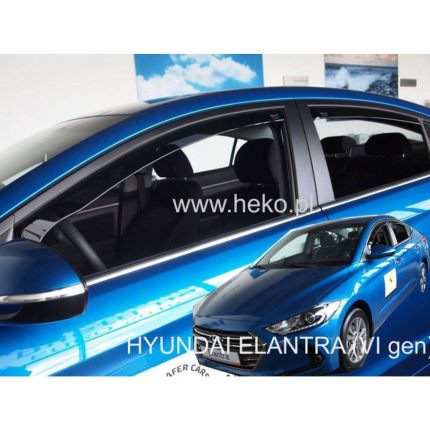 HYUNDAI ELANTRA 4D 2016+ ΣΕΤ ΑΝΕΜΟΘΡΑΥΣΤΕΣ ΑΥΤΟΚΙΝΗΤΟΥ HEKO - 4 ΤΕΜ.