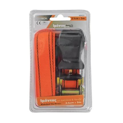 ΙΜΑΝΤΑΣ ΚΑΣΤΑΝΙΑ & ΓΑΝΤΖΟ 2,5CM Χ 5M