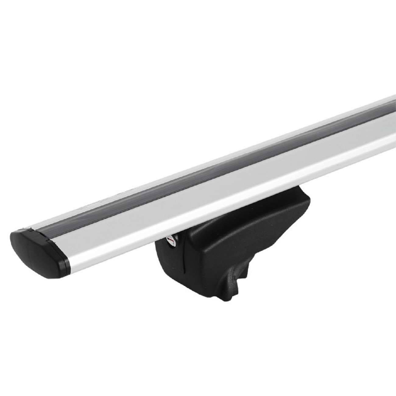 ΜΠΑΡΕΣ ΟΡΟΦΗΣ ΑΛΟΥΜΙΝΙΟΥ LINCE SILVER 120 cm ΣΕ ΑΣΗΜΙ ΧΡΩΜΑ ΓΙΑ ΟΡΟΦΗ ΜΕ FLUSH RAILS MENABO - 2 ΤΕΜ. - Image 2