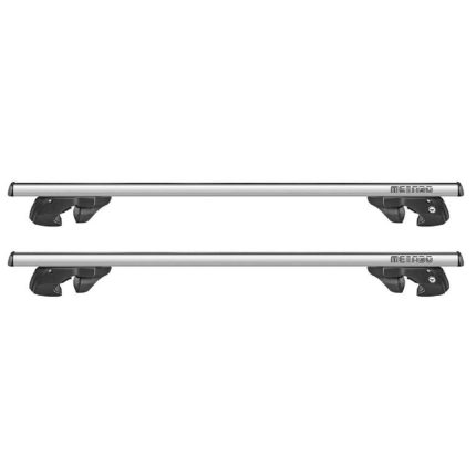 ΜΠΑΡΕΣ ΟΡΟΦΗΣ ΑΛΟΥΜΙΝΙΟΥ SHERMAN SILVER 120 cm ΣΕ ΑΣΗΜΙ ΧΡΩΜΑ ΓΙΑ ΟΡΟΦΗ ΜΕ RAISED RAILS MENABO - 2 ΤΕΜ.