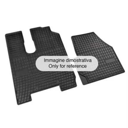 Πατάκια Λάστιχο Μαρκέ για Bmw Serie 5 4p (E60) (7 / 03-12 / 09) - Bmw Serie 5 Touring (E61) (4 / 04-5 / 10)