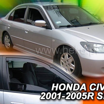 HONDA CIVIC VII 4D SEDAN 2001-2005 ΖΕΥΓΑΡΙ ΑΝΕΜΟΘΡΑΥΣΤΕΣ HEKO - 2 ΤΕΜ.
