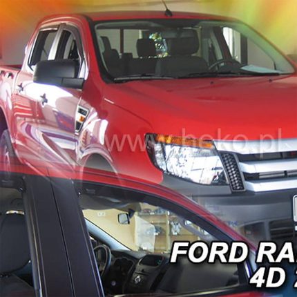 FORD RANGER 3 4D 2012+ ΖΕΥΓΑΡΙ ΑΝΕΜΟΘΡΑΥΣΤΕΣ HEKO - 2 ΤΕΜ.