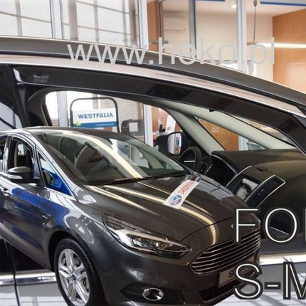 FORD S-MAX 2 5D 2016+ ΖΕΥΓΑΡΙ ΑΝΕΜΟΘΡΑΥΣΤΕΣ HEKO - 2 ΤΕΜ.