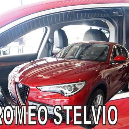 ALFA ROMEO STELVIO 5D 2017+ ΖΕΥΓΑΡΙ ΑΝΕΜΟΘΡΑΥΣΤΕΣ HEKO - 2 ΤΕΜ.