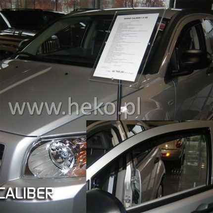 DODGE CALIBER 5D 2006+ ΖΕΥΓΑΡΙ ΑΝΕΜΟΘΡΑΥΣΤΕΣ HEKO - 2 ΤΕΜ.