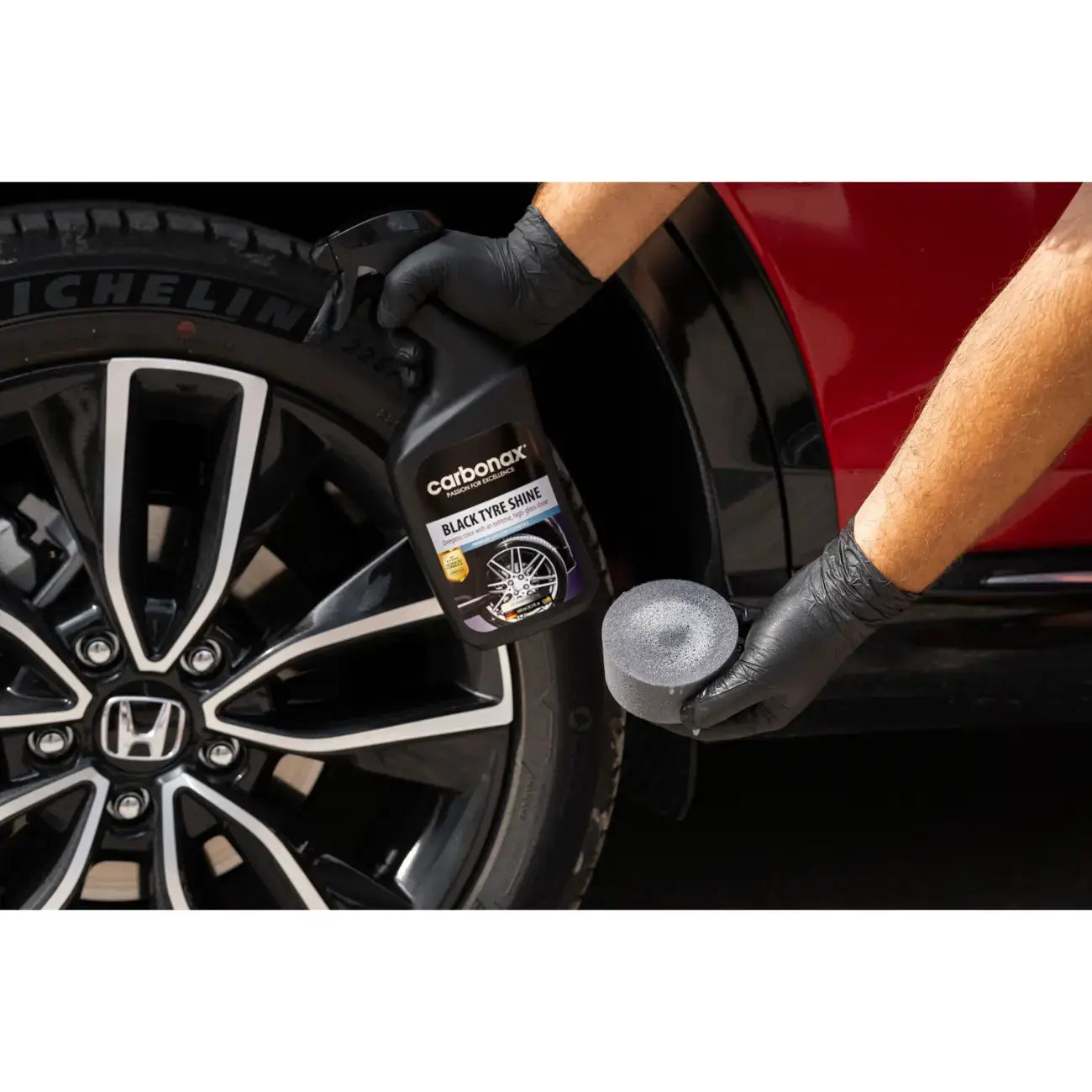 Γυαλιστικό Ελαστικών Black Tyre Shine Carbonax 720ml - Image 2