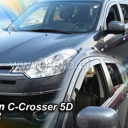 CITROEN C-CROSSER 5D 2007+ / PEUGEOT 4007 5D 2008+ ΖΕΥΓΑΡΙ ΑΝΕΜΟΘΡΑΥΣΤΕΣ HEKO - 2 ΤΕΜ.