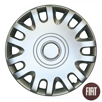 FIAT PUNTO II / GRANDE PUNTO / BRAVO / PANDA / LINEA / DOBLO / OPEL ΜΑΡΚΕ ΤΑΣΙΑ 15" CROATIA COVER (4 ΤΕΜ.)