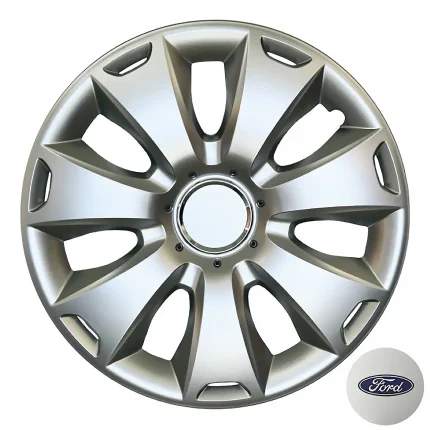 FORD FIESTA / FOCUS / C-MAX ΜΑΡΚΕ ΤΑΣΙΑ 15 INCH CROATIA COVER (4 ΤΕΜ.)