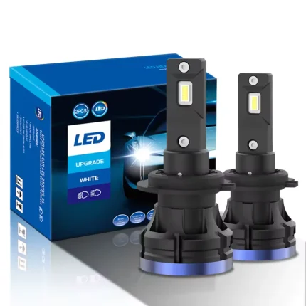 Asruex LED Λάμπες H7 - D9 50W 4400LM 12/24V 2τμχ