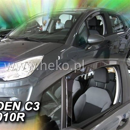 CITROEN C3 2 5D 2009-2017 ΖΕΥΓΑΡΙ ΑΝΕΜΟΘΡΑΥΣΤΕΣ HEKO - 2 ΤΕΜ.