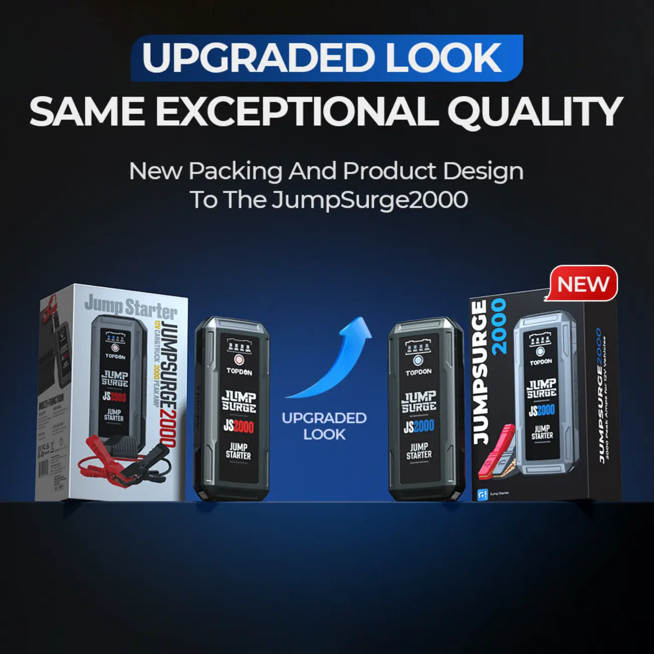 TopDon Jump Surge 2000 Φορητός Εκκινητής Μπαταρίας - Image 9