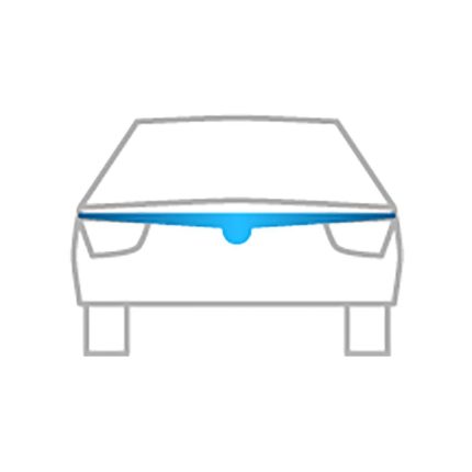 AUDI A6 1997-2003 ΑΝΕΜΟΘΡΑΥΣΤΗΣ ΚΑΠΩ ΑΥΤΟΚΙΝΗΤΟΥ HEKO - 1 ΤΕΜ.