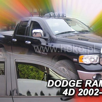 DODGE RAM 1500 4D 2002-2008 ΖΕΥΓΑΡΙ ΑΝΕΜΟΘΡΑΥΣΤΕΣ HEKO - 2 ΤΕΜ.