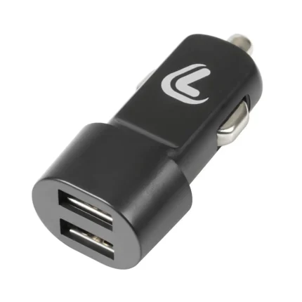 ΑΝΤΑΠΤΟΡΑΣ ΑΝΑΠΤΗΡΑ ΜΕ 2 ΘΥΡΕΣ USB 12 / 24V 2100 mA ESSENTIALS LINE (ΜΑΥΡΟ)