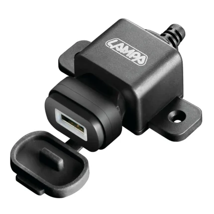 Αντάπτορας Αναπτήρα 12 / 24V 2,4A USB με καλώδιο 150cm για φόρτιση συσκευών 2400mA Αδιαβροχος
