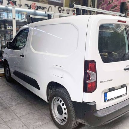 CITROEN BERLINGO 2008-2018- KIT ΜΕ ΕΠΑΓΓΕΛΜΑΤΙΚΕΣ ΜΠΑΡΕΣ ΟΡΟΦΗΣ ΑΛΟΥΜΙΝΙΟΥ MENABO (8430 / MB X 3 - FIX603FP X 3)