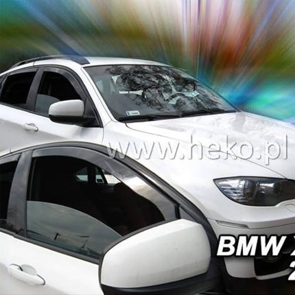 BMW X6 E71 5D 2007+ ΖΕΥΓΑΡΙ ΑΝΕΜΟΘΡΑΥΣΤΕΣ HEKO - 2 ΤΕΜ.