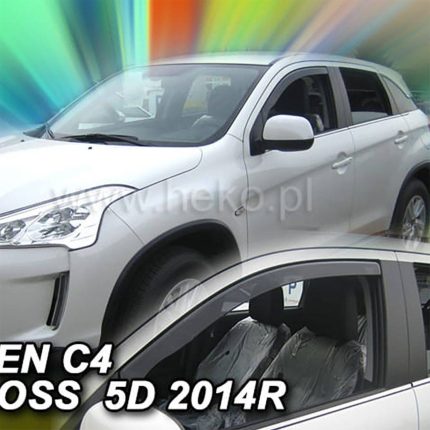 CITROEN C4 AIRCROSS 5D 2012+ ΖΕΥΓΑΡΙ ΑΝΕΜΟΘΡΑΥΣΤΕΣ HEKO - 2 ΤΕΜ.