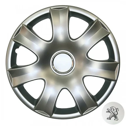 PEUGEOT 207 ΜΑΡΚΕ ΤΑΣΙΑ 15 INCH CROATIA COVER (4 ΤΕΜ.)