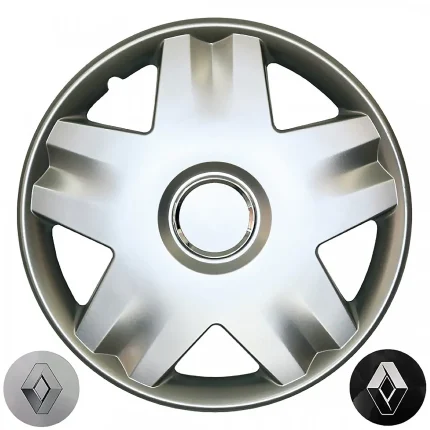 RENAULT CLIO / TWINGO / THALIA / KANGOO ΜΑΡΚΕ ΤΑΣΙΑ 14 INCH CROATIA COVER (4 ΤΕΜ.)