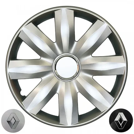 RENAULT CLIO / MEGANE II ΜΑΡΚΕ ΤΑΣΙΑ 14 INCH CROATIA COVER (4 ΤΕΜ.)