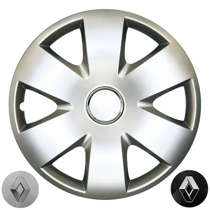RENAULT CLIO III / MEGANE III ΜΑΡΚΕ ΤΑΣΙΑ 15 INCH CROATIA COVER (4 ΤΕΜ.)