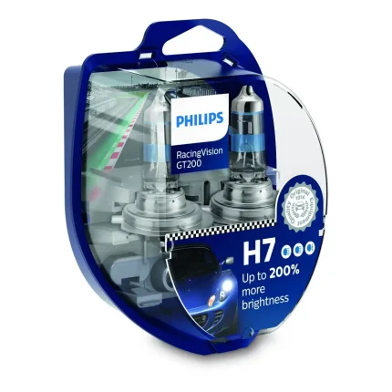 Philips Λάμπες 12V H7 Racing Vision GT200 - 2 τμχ.