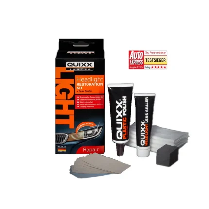 QUIXX Headlight Restoration Kit - Σετ αποκατάστασης προβολέων