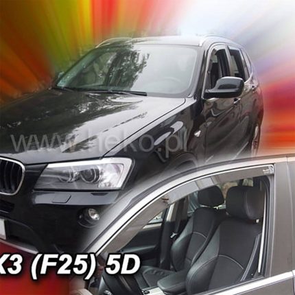 BMW X3 F25 5D 2010-2017 ΖΕΥΓΑΡΙ ΑΝΕΜΟΘΡΑΥΣΤΕΣ HEKO - 2 ΤΕΜ.