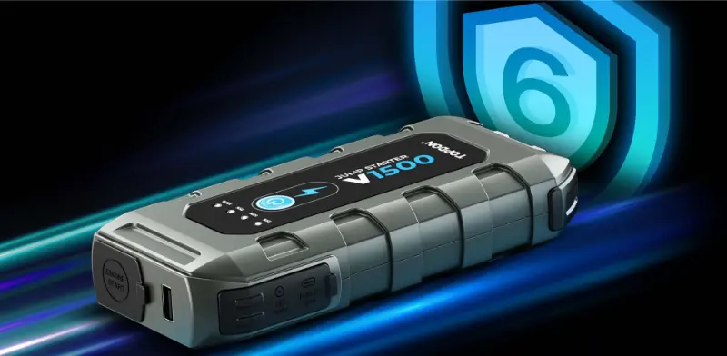 TopDon Jump Starter V1500 Φορητός Εκκινητής Μπαταρίας - Image 16