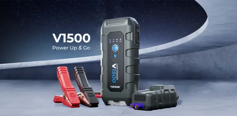TopDon Jump Starter V1500 Φορητός Εκκινητής Μπαταρίας - Image 11
